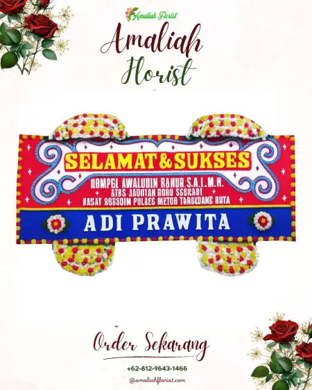 Papan Bunga Ucapan Selamat Sadaniang