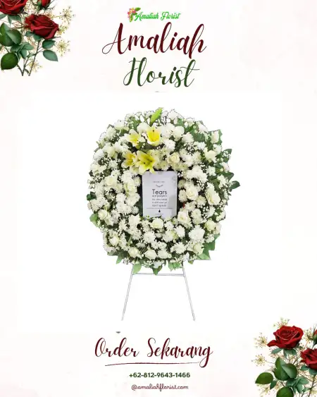 Krans Bunga Duka Sadaniang